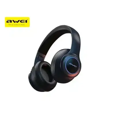 Awei A300BL Wireless Headset Strong Bass Stereo Foldable LED...